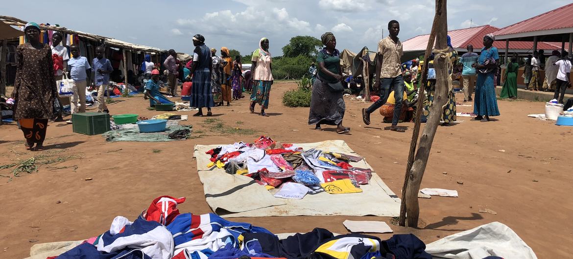 Okubani Market, Yumbe, West Nile, northern Uganda 